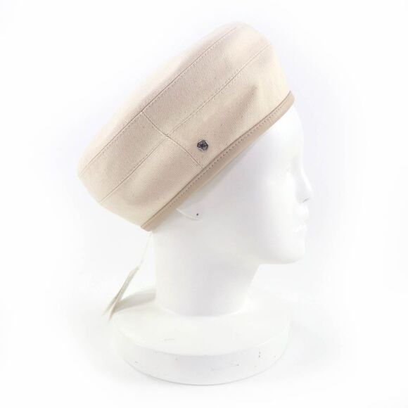 Hermès Saint Honor Serie Metal Leather Beret58